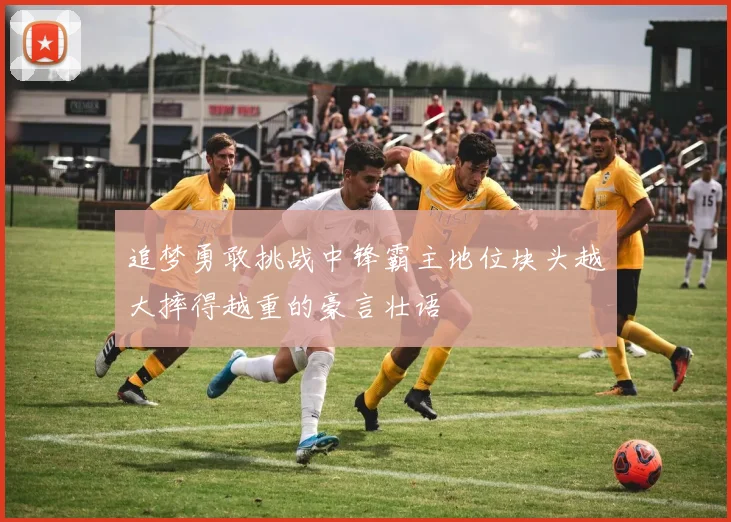 追梦勇敢挑战中锋霸主地位块头越大摔得越重的豪言壮语